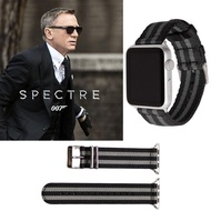 James Bond 007 Nylon Watch Strap Band for Apple Watch