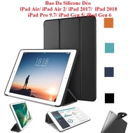 Flexible Silicone Holster - For iPad Air / iPad Air 2 / iPad 2017 / iPad 2018 / iPad Pro 9.7 / iPad Gen 5 / iPad Gen 6.