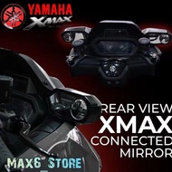 XMAX 250 V2 Side Mirror Motorcycle Convex Mirror Connected Sergeant Rear View Mirrors for YAMAHA XMAX250 300 V2 RC Sport