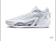 全白Nike Jordan TATUM1TB 男 籃球鞋