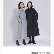 SU:MI意念不對稱襯衫洋裝 Pinkoi購入文青氣質日系感黑色長洋裝 tran dleet if&n