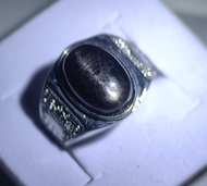 Kristal Semulajadi Hypersthene Cicin-1 / Natural Crystal Hypersthene Ring-1 (Adjustable) 天然金运石戒指 (可调