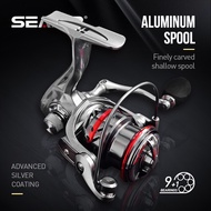 SEASIR OER Ultra Light Long Throw Aluminum Shallow Spool Spinning Fishing Reel 9+1BB (Max Drag 12kg)
