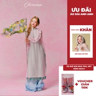English Ao Dai (No pants included) - Remmus | Ao Dai Collection CNY 2026 (FREE SCARF) Ao Dai Vietnam