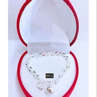 925 Silver Anklet Bracelet (Gelang Kaki Silver)