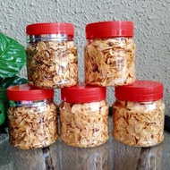 Eiman Kudapan Bawang Putih Goreng Crispy makanan berpantang