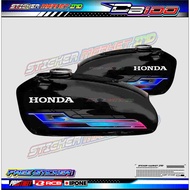 HONDA VARIATION STRIPING CB 100HONDA MOTORCYCLE STICKER LIST/ CB 100HONDA