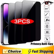 3Pcs Anti-Spy Privacy Tempered Glass Samsung A24 A25 A02 M02 A02S A03S A03 Core A04 A04E A04S M13 F1