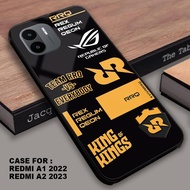 Redmi A1 2022 Case Latest A2 2023/ Fashion Case RRQ Casing hp Case Softcase Hardcase Back Protector 