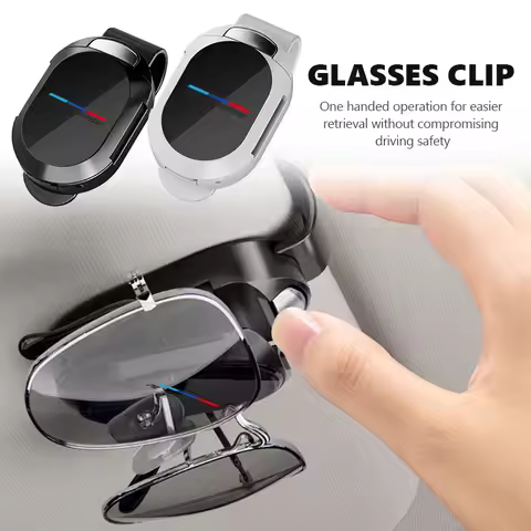 Universal Car Sunshade Sunglasses Holder Storage Glasses Clip For BMW E91 X5 E70 F11 E30 F31 X3 F25 