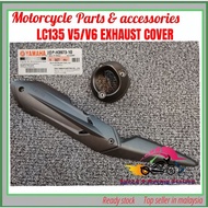 EXHAUST PROTECTOR YAMAHA LC135 V5 V6 V7 V8 COVER EXHAUST BLACK