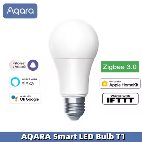 Aqara Smart LED Bulb T1 Tunable White Zigbee 3.0 E27 6500K 220-240V Bluetooth Smart home Light For H