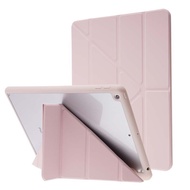 Cute Transform Stand Case with Build-in Pencil Slot for iPad 9 A2602 A2604 A2603 A2605 Transparent Cover iPad 7 iPad 8 7th 8th 9th Generation 10.2 inch Shockproof casing Holder