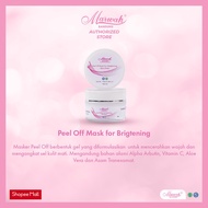 Marwah Skincare Peel Off Mask For Brightening Premium Original Whitening and Brightening Gel Mask Fo