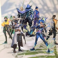 Standee Game Valorant Figure Sage Killjoy Jett Sova Cypher Cosplay Acrylic Study Corner Desk Decorat