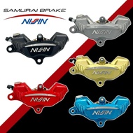 KALIPER 4 PISTON KIRI AXIAL SAMURAI ORIGINAL THAILAND DAN BREKET PNP SCOOPY PCX BEAT VARIO ADV UKURA