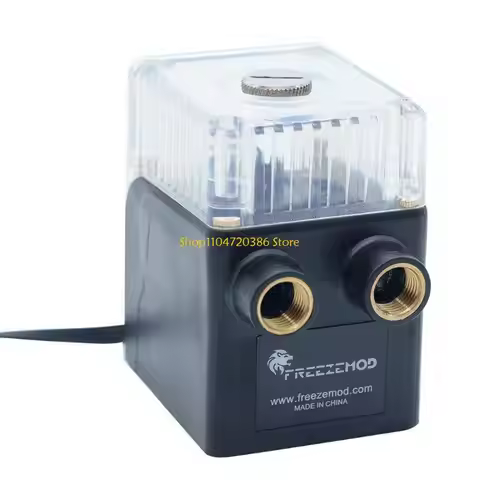 Water Cooling Pump, 500L/H PC Water Cooling Integrated Mute Water Pump Support PWM for CPU Cooling S