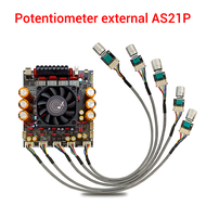 CSAUDIO แอมป์จิ๋ว ZK AS21P แท้ 100% กำลังขับ 300W+300W+600W TPA3255*2ชิพ แอมป์จิ๋วทรงพลัง 50V แอมป์ 