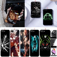 OPPO A56 OPPO A77 F3 R9 R9S A79 A98 5G A38 A16K X3 Lite X3 Neo F1 Plus Find X3 X3 Pro Q40 Dark Broly Soft black phone case