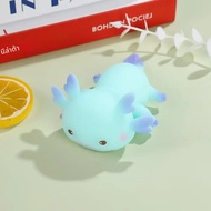 1/4pcs Axolotl Squeeze Ball ปลาน่ารักผ่อนคลายการ์ตูน Antistress Squishy ความเครียดบรรเทาช้า Rising ส