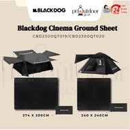 Blackdog CBD2300QT19/CBD2300QT20 Groundsheet for Cinema Auto Tent 2.0 / Auto 2 Room 4 Hall Villa