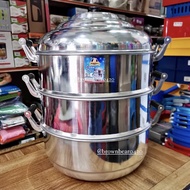 【Cap Kucing🐱】(24cm-34cm) large steam pot steamer high quality / periuk kukus kukusan besar berkualit