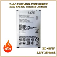 New High Quality 3.85V 2410mAh BL-45F1F Battery For LG K9 K4 MS210 X230K X240K K3 M160  LV3 2017 Ver