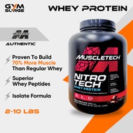 Muscletech, Nitro Tech, Whey Protein Peptides & Isolate Primary Source, 2lbs/4lbs/10lbs
