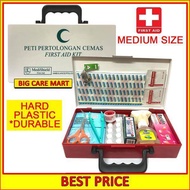 [LazChoice]First Aid Kit Box Peti Kecemasan 19 items Inc Paracetamol [JES]