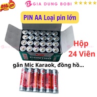 Hộp 24 Viên Pin AA CON THỎ 1.5v Pin 2A hộp 24 viên dùng cho Mic Karaok đồng hồ - Gia Dụng Bo Bi