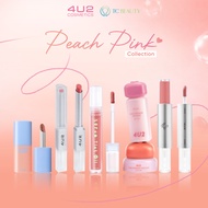 4U2 Cosmetics Thailand Tone Peach Pink Pantone Trendy, Sweet Peach Pink Vegan Lipstick