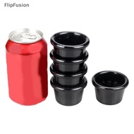 FF 6cm 50ml Black Melamine Sauce Bowl - Mini Dipping Cup for Cafe Tableware PH