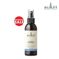 [CLEARANCE] Sukin Natural Deodorant Fresh Cotton (125ml) - Expiry 4/2025