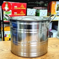 Panci Stainless Panci Sup Panci Bakso 22cm Stock Pot 555