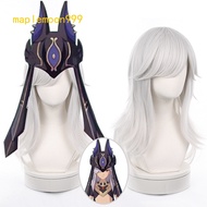 Dokidoki Game Genshin Impact Cosplay Cyno Wig Halloween Cyno Cosplay Wig
