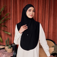 HEGIRA SO - KEY WITH KAMILLY AWNING | PLAIN SLIP ON (INSTANT HIJAB) >> HIJAB IBADAH