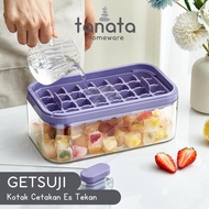 TANATA - GETSUJI Practical Ice Container Aesthetic Ice Cube Mold Automatic Container Smart Ice Tray 