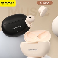 Awei S1 MAX TWS Bluetooth Earphones Stereo Wireless 5.3 Bluetooth Headphones Touch Control Noise Cancelling Low Latency Gaming Headset