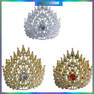 POP Thai Dance Headpiece Thai Crown Dance Headdress Indian Crown Thai Hair Jewelry