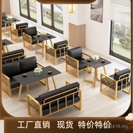 Sofa Hotel Milk Tea Shop Western Restaurant Clear Bar 9C Table Chair Card Seat Tea Restaurant Rest L