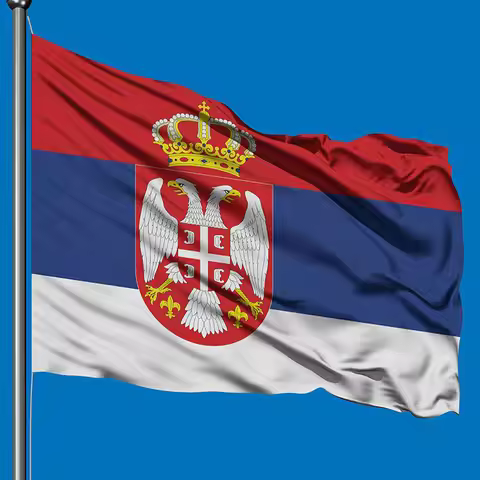 90x150cm Serbia flag SRB RS Republika Srbija Serbia flag For Decoration And activity