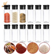 3.7*10cm Plastic Transparent Spice Seasoning Jar/ Mini Pepper Spice Cans Container/ Kitchen Barbecue