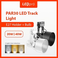 LED PRO PAR30 LED TRACK LIGHT E27 HOLDER 20W/40W