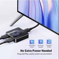 *New In Box*Ugreen CM 217  HDMI Switch 4K@60Hz with 1M HDMI Cable, HDMI Splitter 1 IN 2 Out or 2 IN 