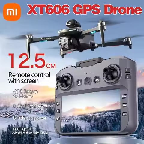 Xiaomi XT606 MAX GPS Drone 4k Professional 8K HD Camera FPV Wish Screen Drone 360° Obstacle Avoidanc