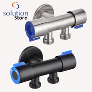 Stop Faucet 2nd Branch On Off shower Bath/Sink/ Closet/Double Water Faucet/Stop Faucet Double On Off