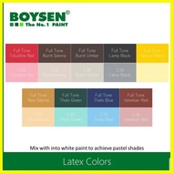 ✒ ❀ ∏ Boysen latex color paint 1/4 Liter