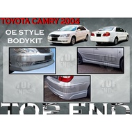 TOYOTA CAMRY ACV30 FACELIFT 2004-2005 OE BODYKIT BUMPER SKIRGT LIP WALD STYLE FRONT SKIRT SIDE SKIRT