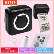 Mini Pocket Printer less Bluetooth Wireless Thermal Lage/Book Tags Boarding Pass Label Note Photo Pr