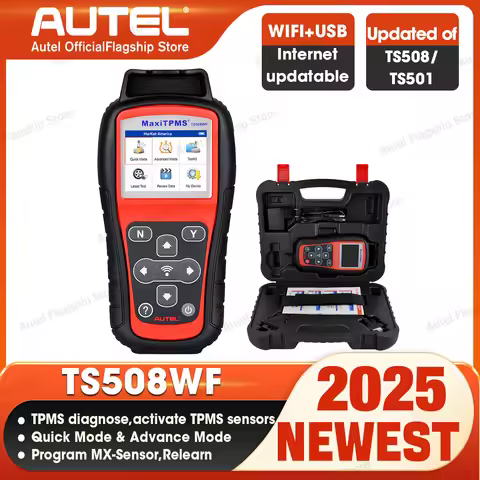 Autel MaxiTPMS TS508WF Car TPMS Diagnostic & Service Tool Activate Relearn All TPMS sensors Program 